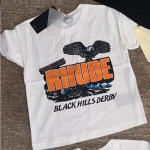 Kids rhude inspired t shirt